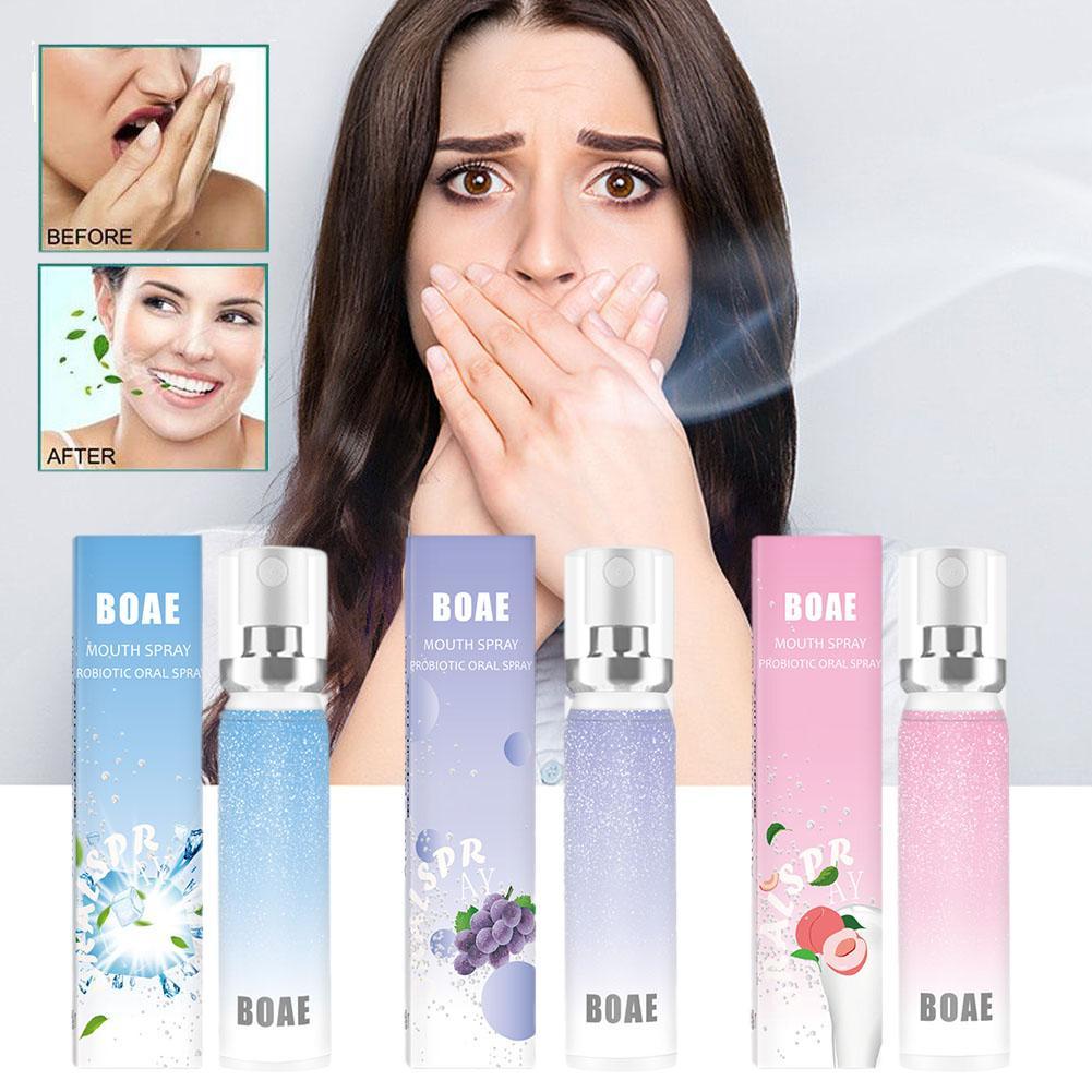 Best of Oral Fresh Spray 3 Smell Breath Freshener Spray Mouth Freshening Fruit Spray Oral Care Hygienic Portable Natural Essence Fresh Reviews & Tips