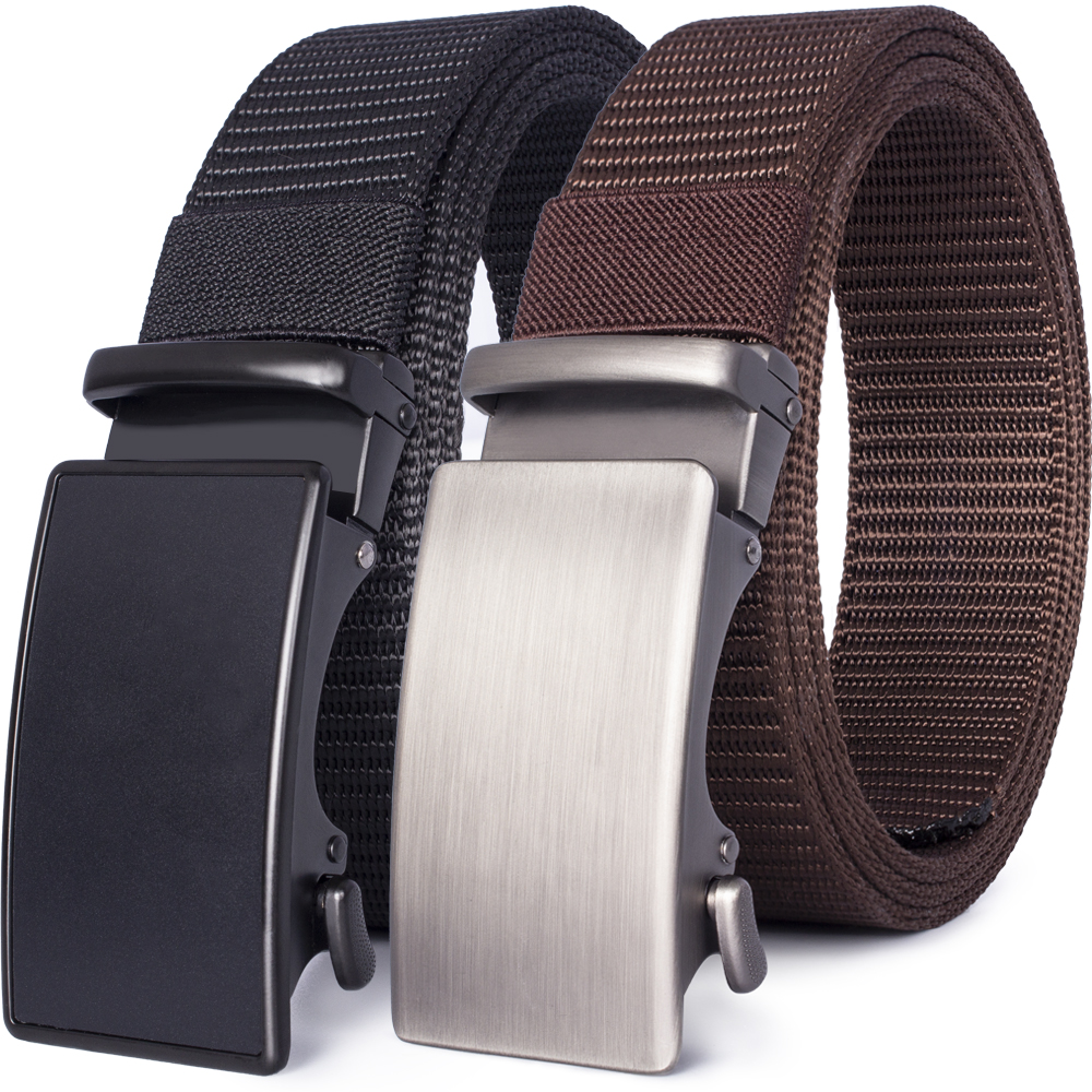 Männer Nylon Leinwand Gürtel Männliche Koreanische Version Alle-Spiel Casual Automatische Schnalle Golf Gürtel Berühmte Marke Gürtel Frauen gürtel für Männer – Detail 13