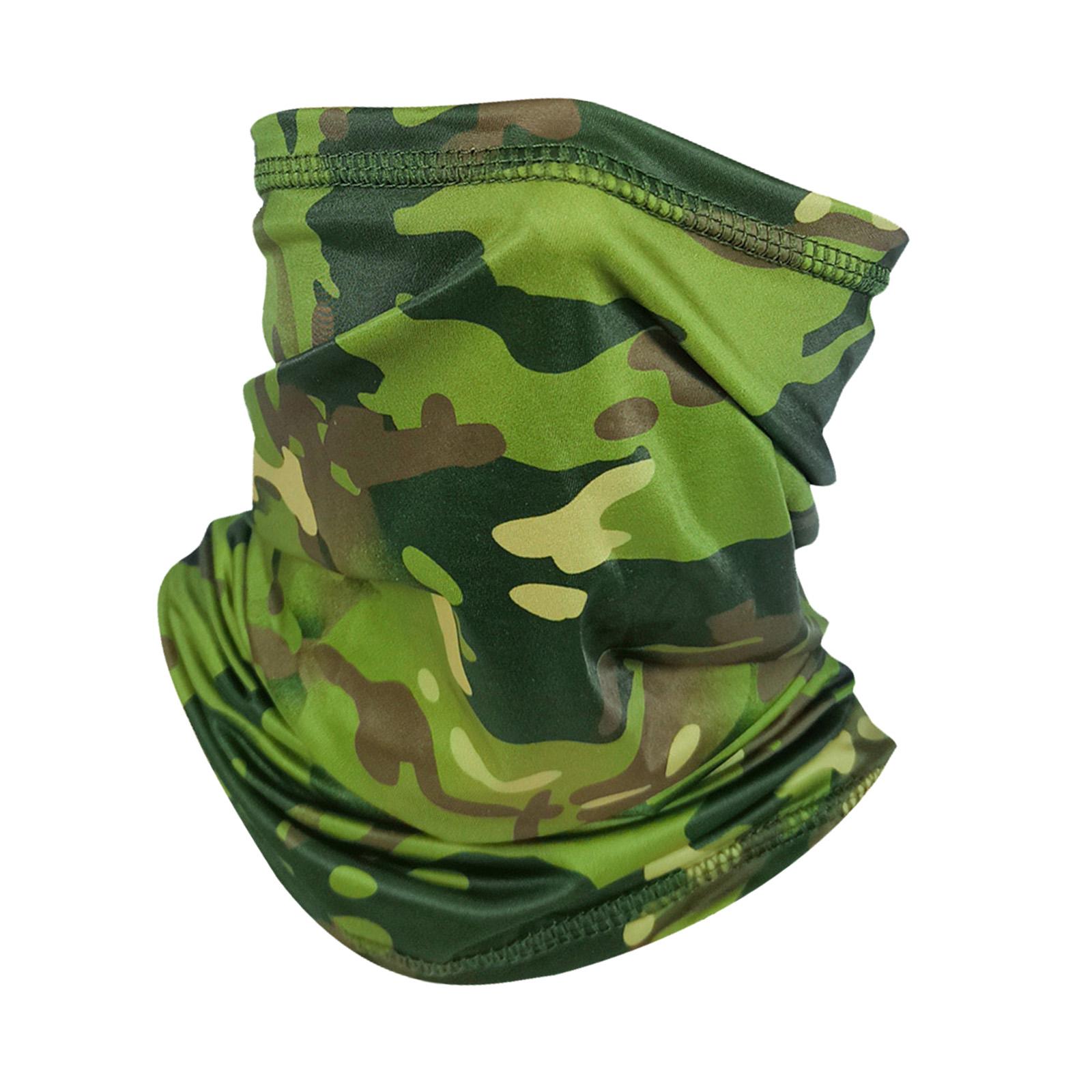 Neck Gaiter Balaclava Summer Cooling Headwrap Windproof Sun Protection Headband Headwear for Cycling Motorcycle Outdoor Sports