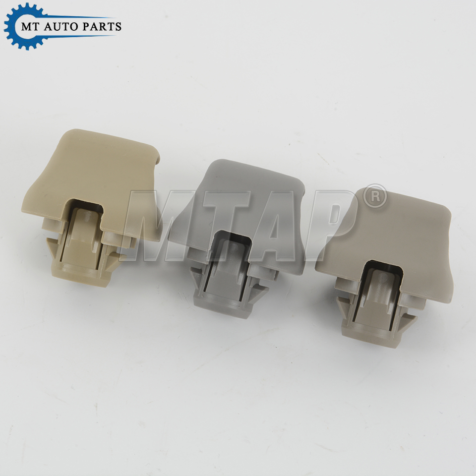 MTAP Aftermarket Car Sunvisor Holder Clips Sun Visor Fastener For HONDA CIVIC FA1 FD1 FD2 2006-2011 Beige Ivory Gray Color
