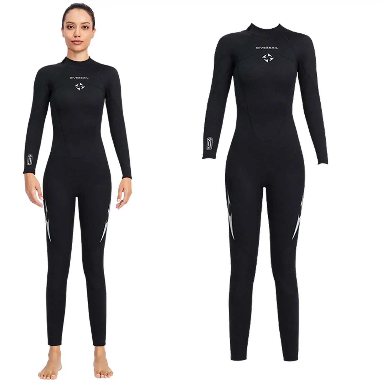 Wetsuits 3mm  Stretch Full Length Scuba Diving Wetsuits Surf Swimming Long Sleeve  