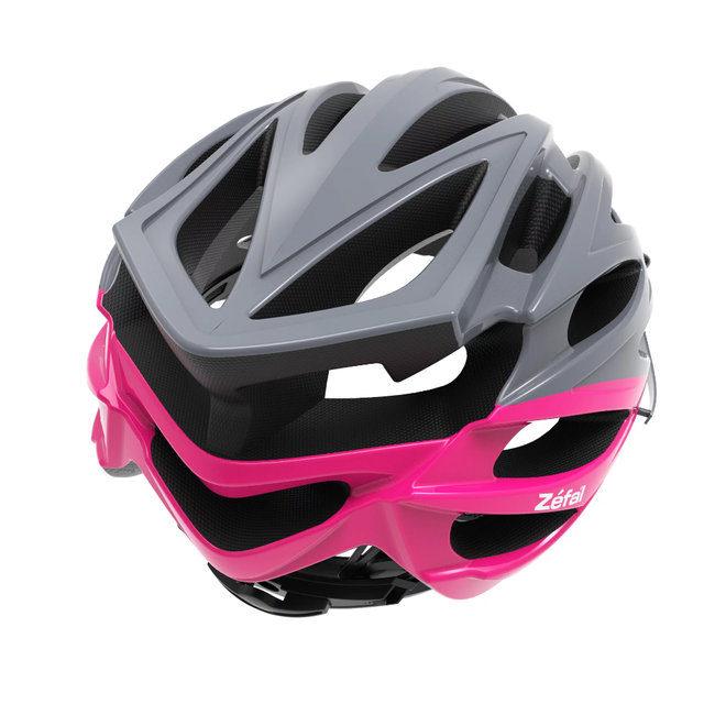 Zefal women's pro gray pink bike helmet sale