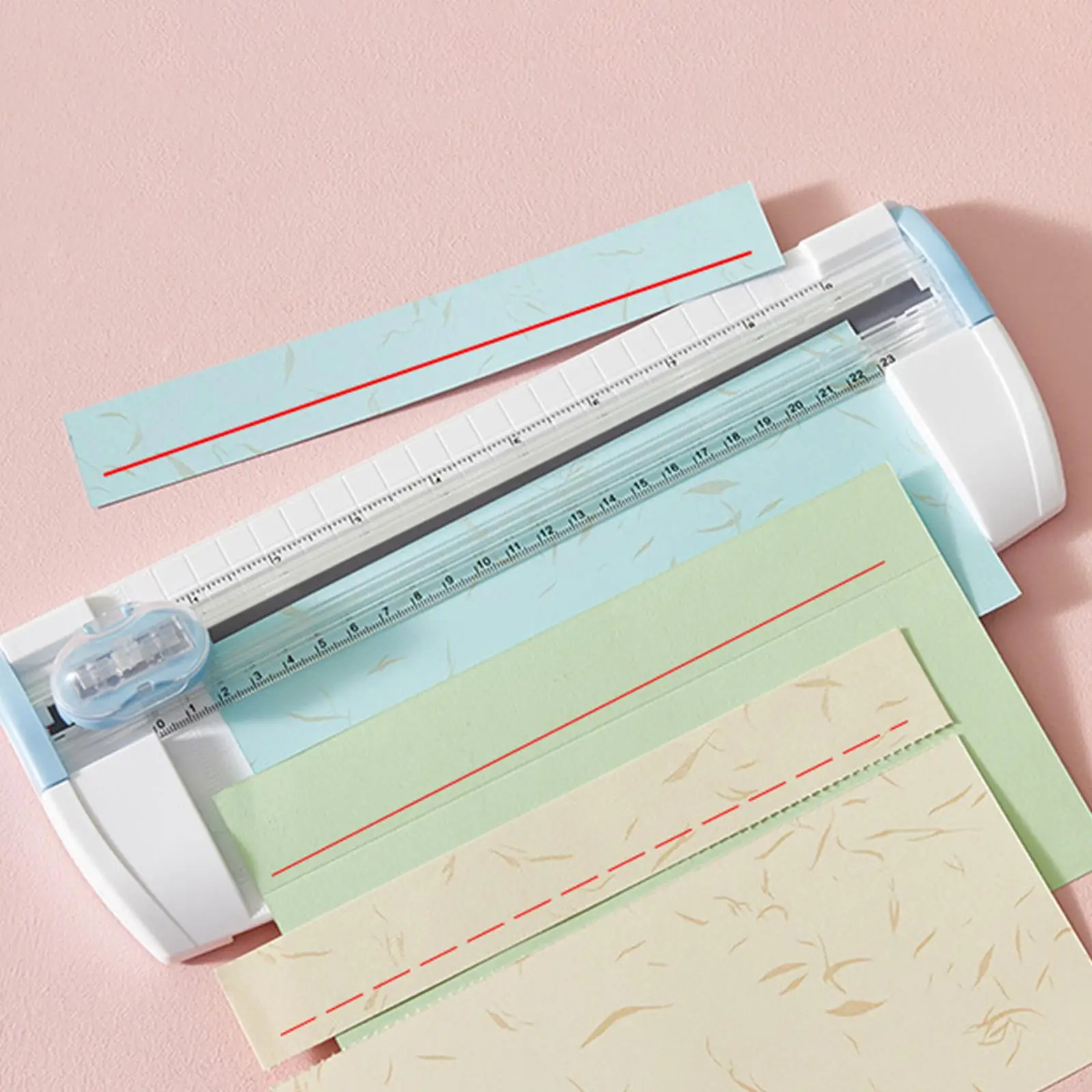 Paper Cutter, A4 Paper Trimmer Slide Ruler for Scrapbooking, Coupon, Craft Paper, Cardstock, Labels, Photo