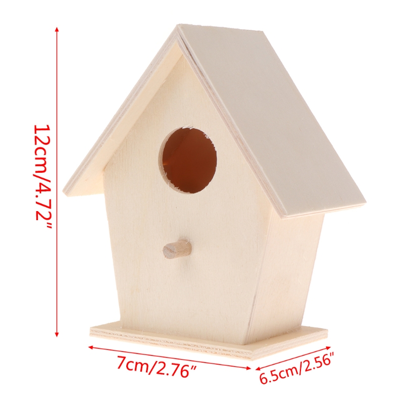 Title 8, new Bird House to Paint for Adults Outside Wood...