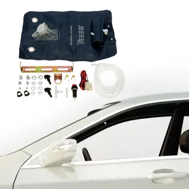 Windscreen Washer Bottle Bag, 151286776374 Windscreen Washer Pump Universal  Fit for Classic Car