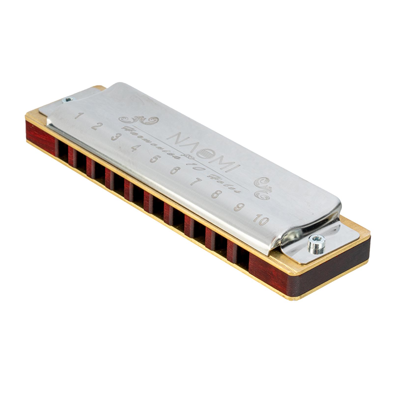 10 Holes Harmonica Mouth Organ for Adults Beginners Musicians Music Lovers Professionals