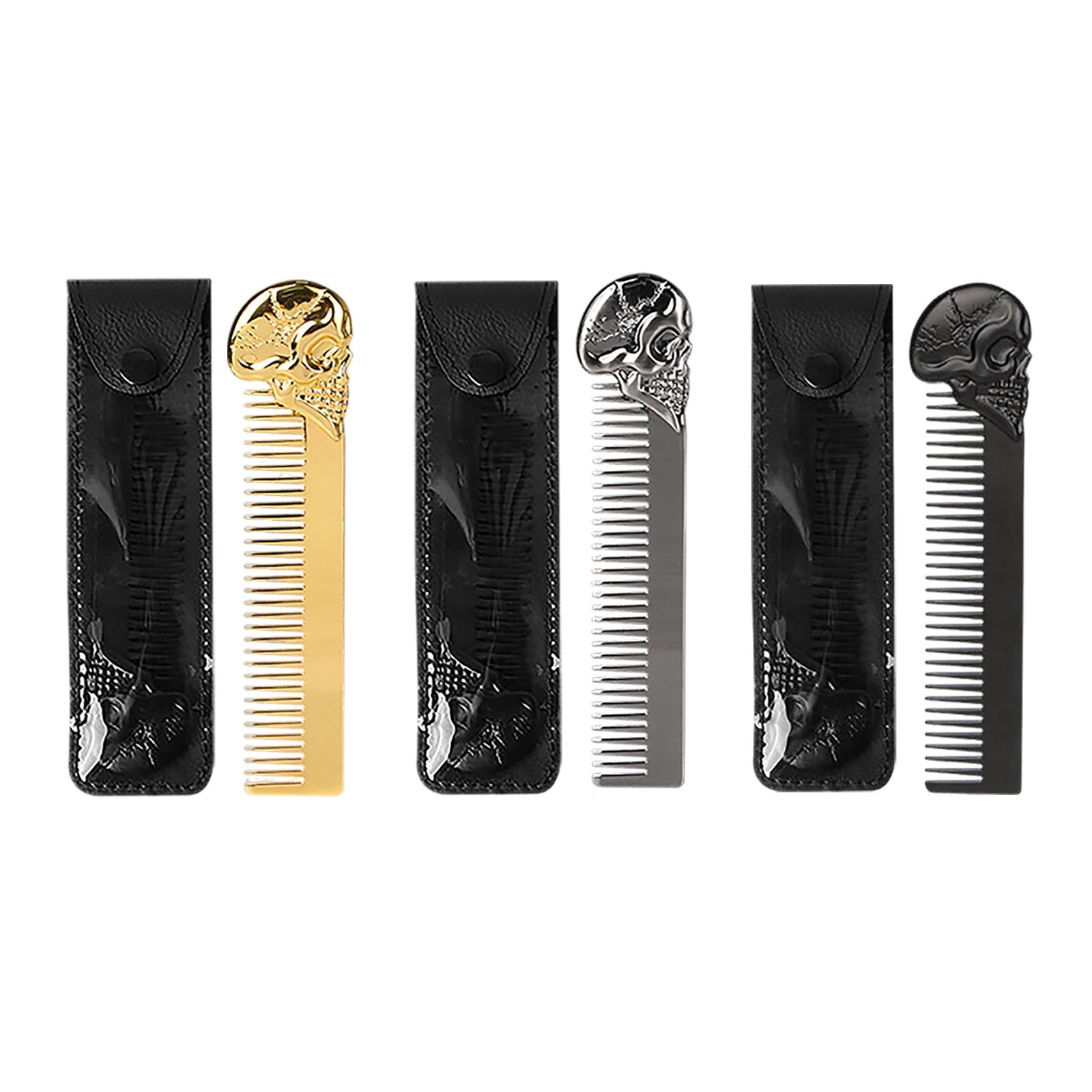 Men Beard Comb Fine Tooth   Grooming Hair Styling Trimming Tool