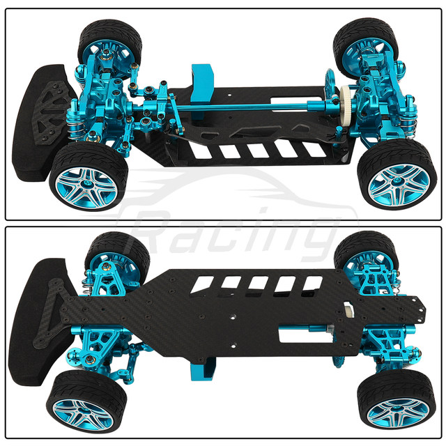 Amazon.com: ZXYRC Metal &Carbon Fiber Shaft Drive 1/10 RC