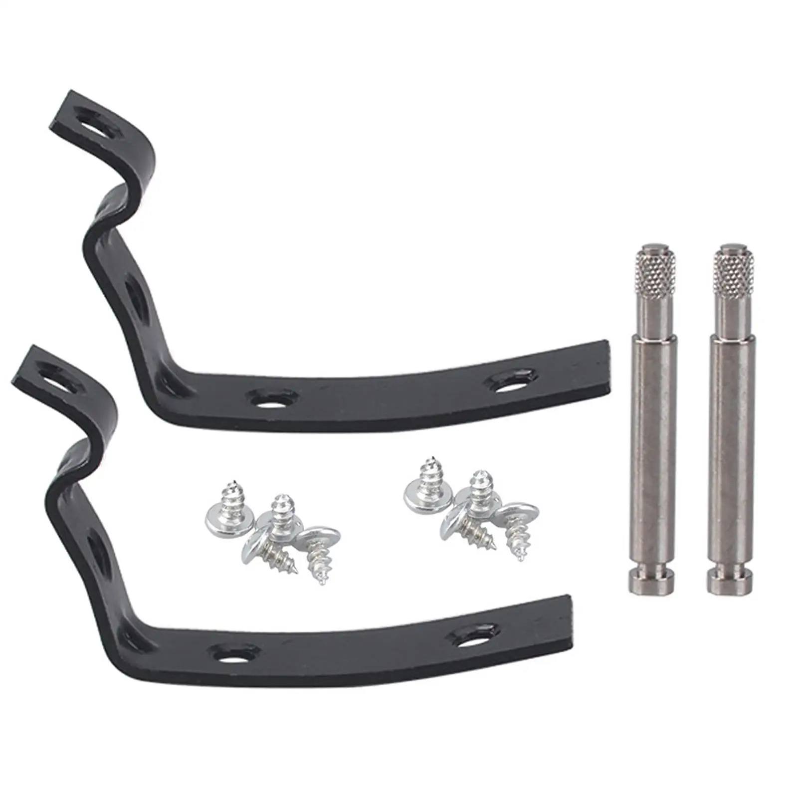 1 Pair Car Glove Box Hinge Bracket Repair Kit Coated Replacement Fits for Audi A4 S4 RS4 B6 B7 8E 8E2857035 8E0880802 8E288032
