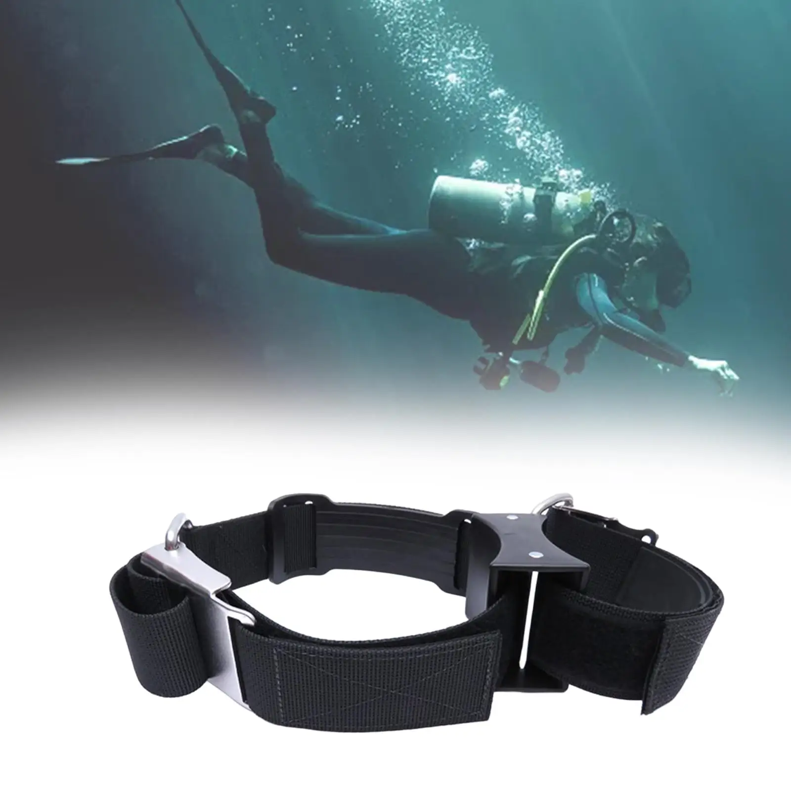 Durable Scuba Diving Tank Band Cylinder Carrying Strap Quick