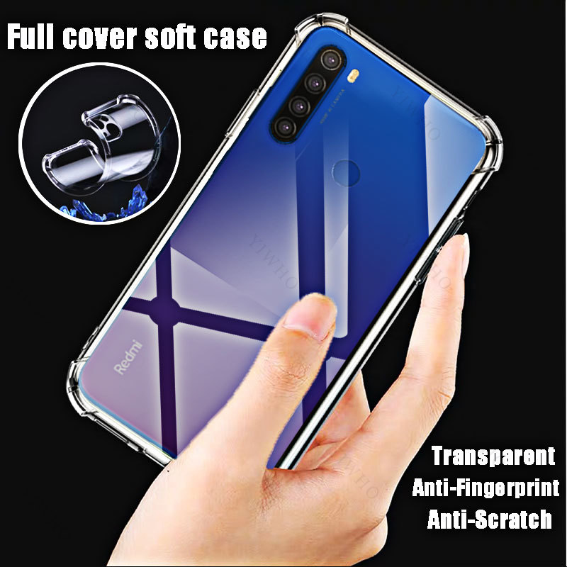 Weiche, stoßfeste, transparente Silikonhülle für Xiaomi Redmi Note 8T, transparente TPU-Hüllen für Redmi Note8T 6,3 Zoll M1908C3XG Sicherheit – Detail 5