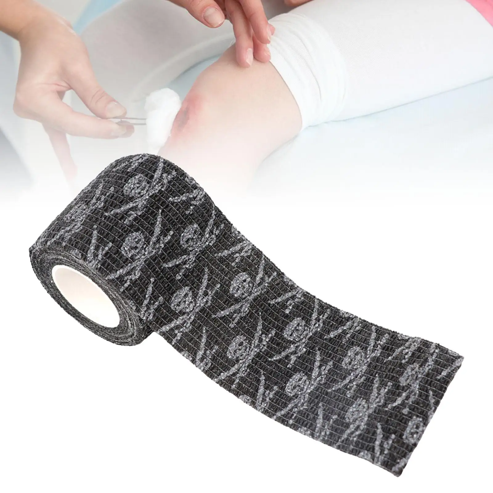 Self Adhesive Bandage Wrap 1Length 4.8ft Cohesive Bandage First Aid Supplies Pet