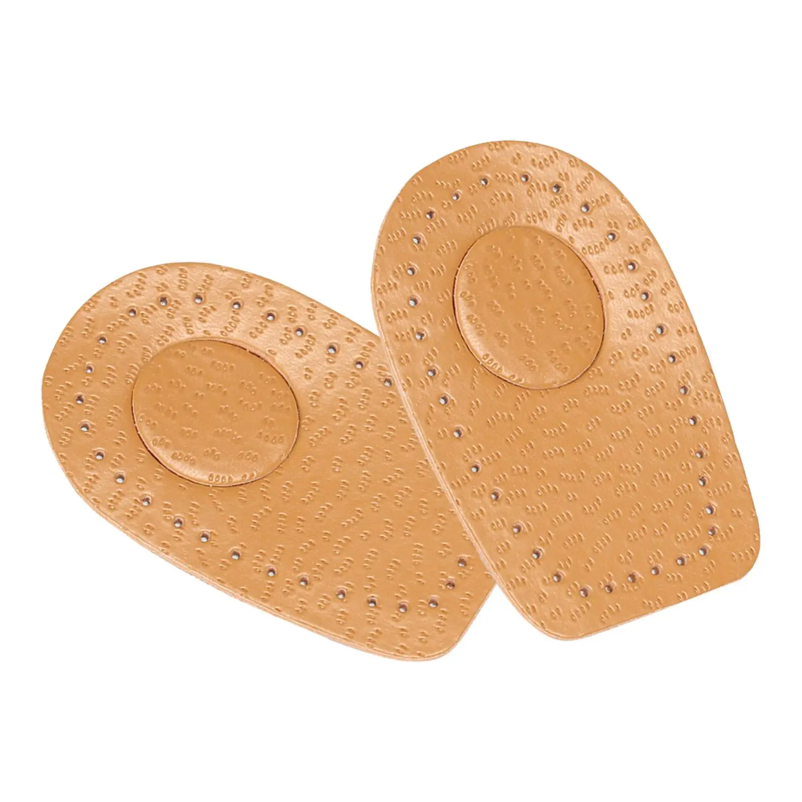 2x Height Increase Insoles One Size Adjustable Invisible Detachable Breathable Heel Lift Inserts Heel Cushion Pads for Unisex