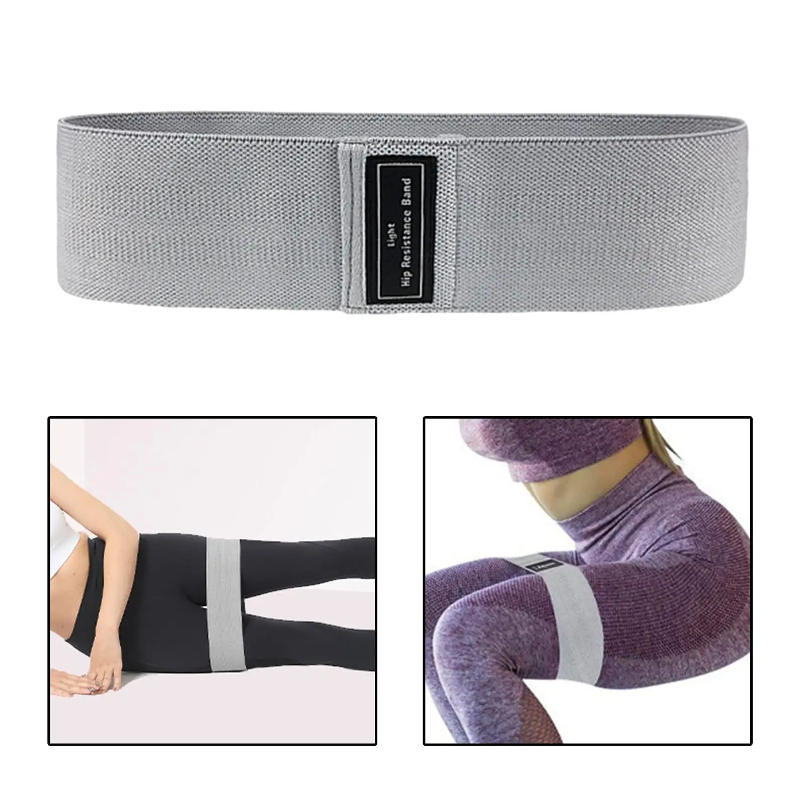 Portable Resistance Band Elastic Belt for Women Men Exercise Fitness