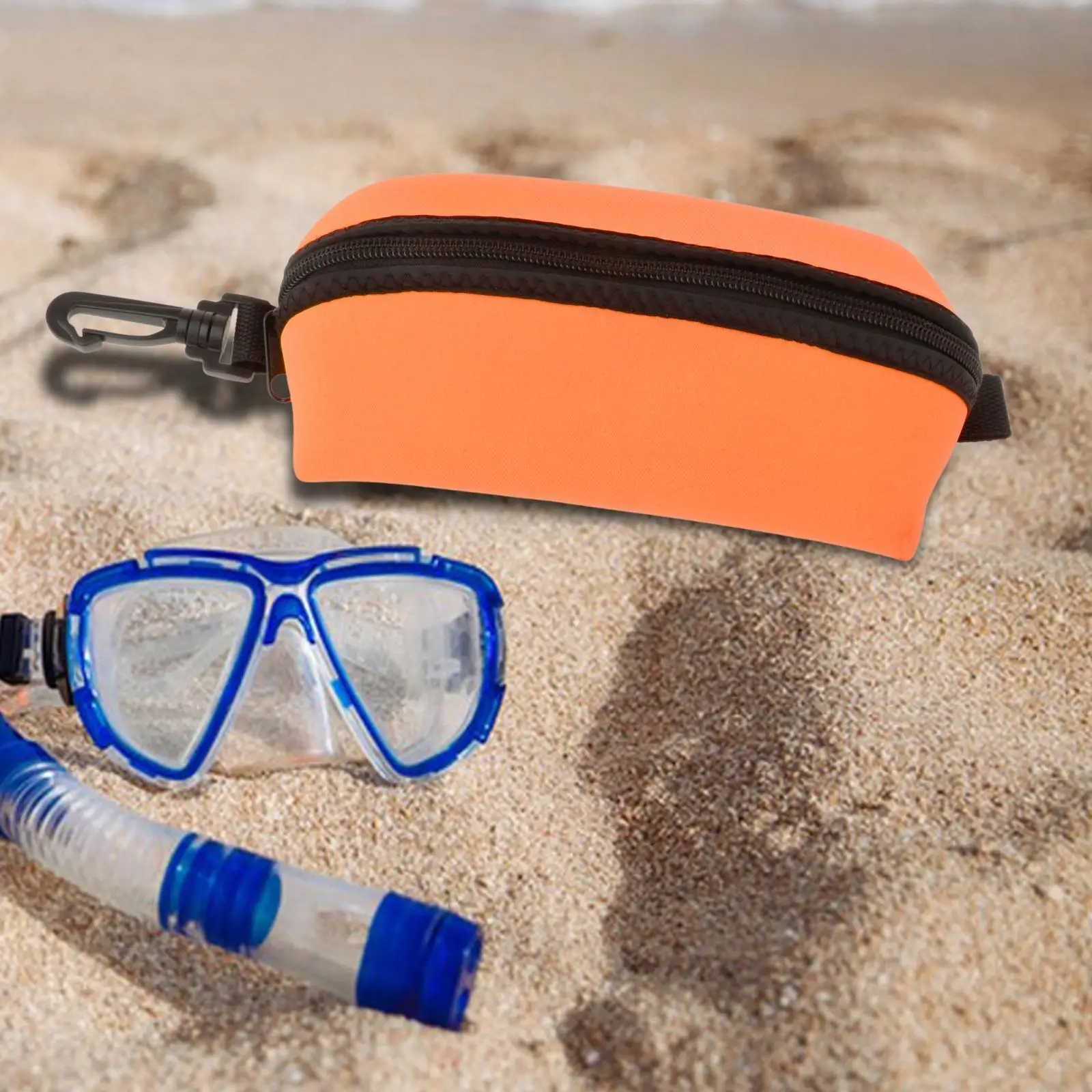 Diving Snorkel Equipment Container Scuba Pouch for Diving Glasses, Snorkeling Glasses, Scuba Glasses