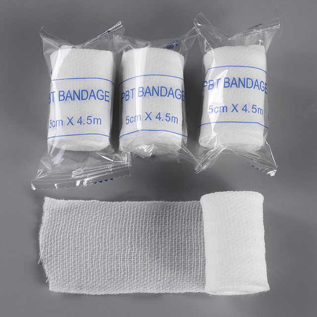 1/5/10 Rolls Disposable First Aid Wound Dressing Tear Resistant Bandage  Roll Fixation Absorbent Cotton - AliExpress