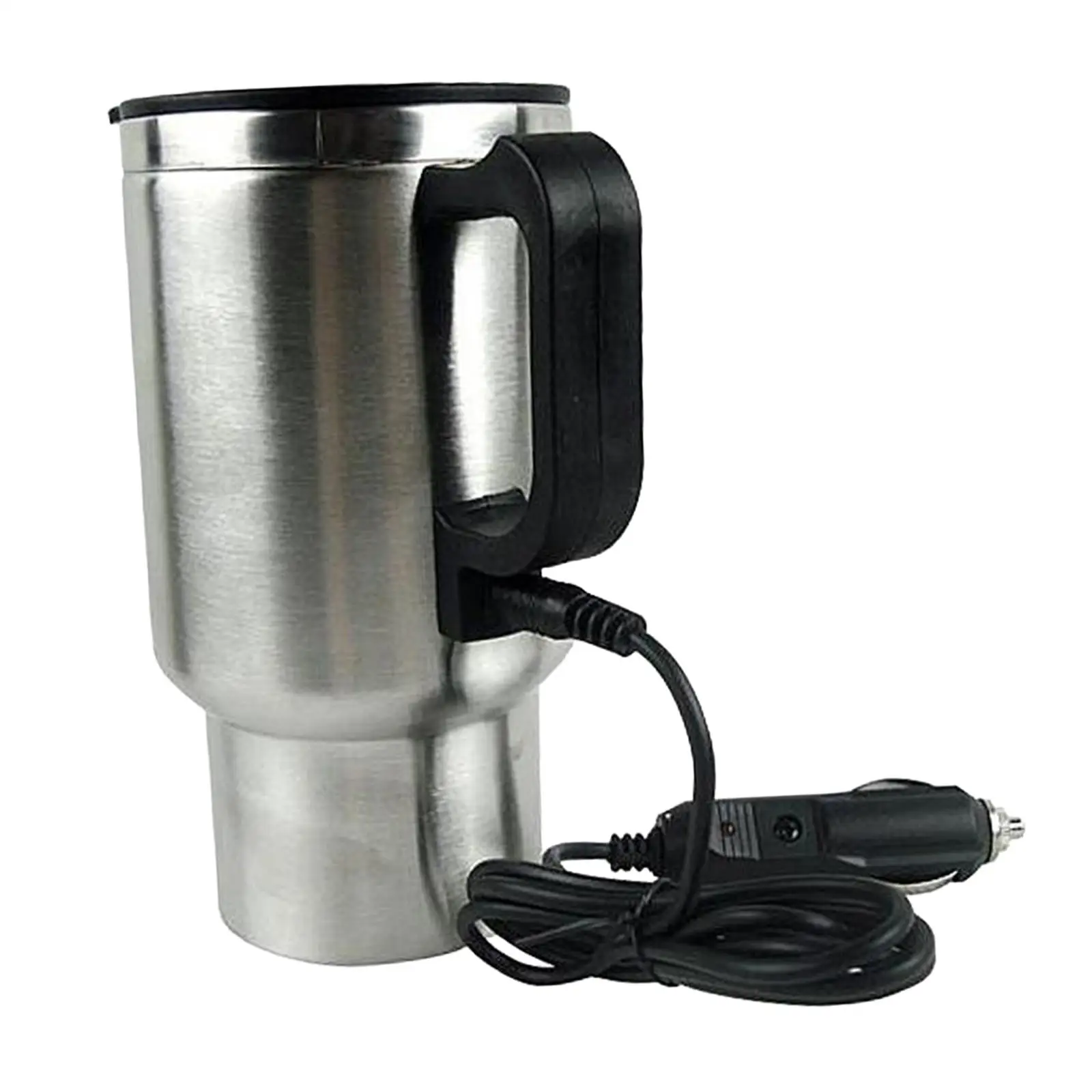 12V 480ml Car Electric Kettle Heated Travel Mug for Drivers Versatile