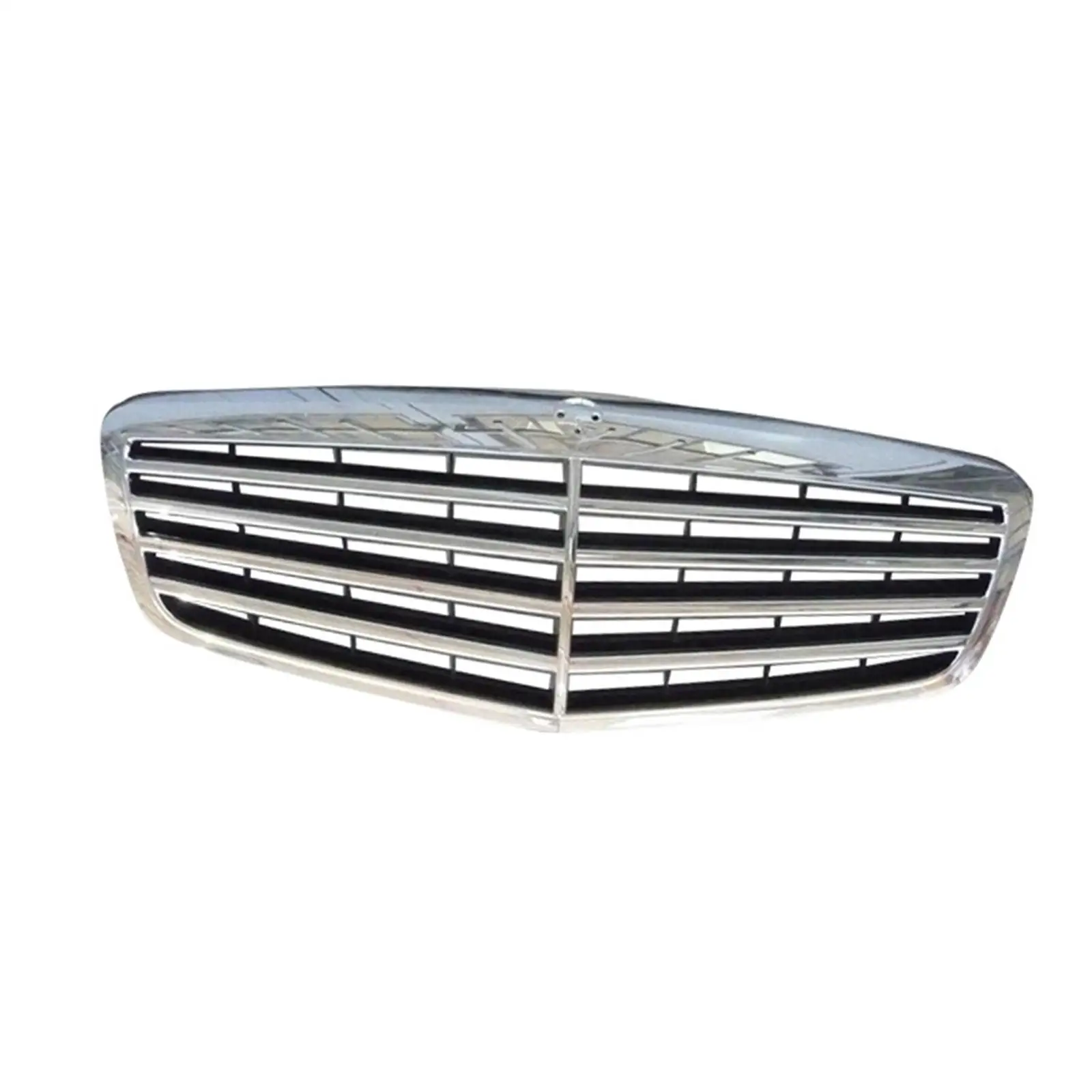 Front Grille Grill 2218800483 Mesh Vent Hole Hood Trims Durable Replace for Mercedes-benz S Class W221 2010-2013