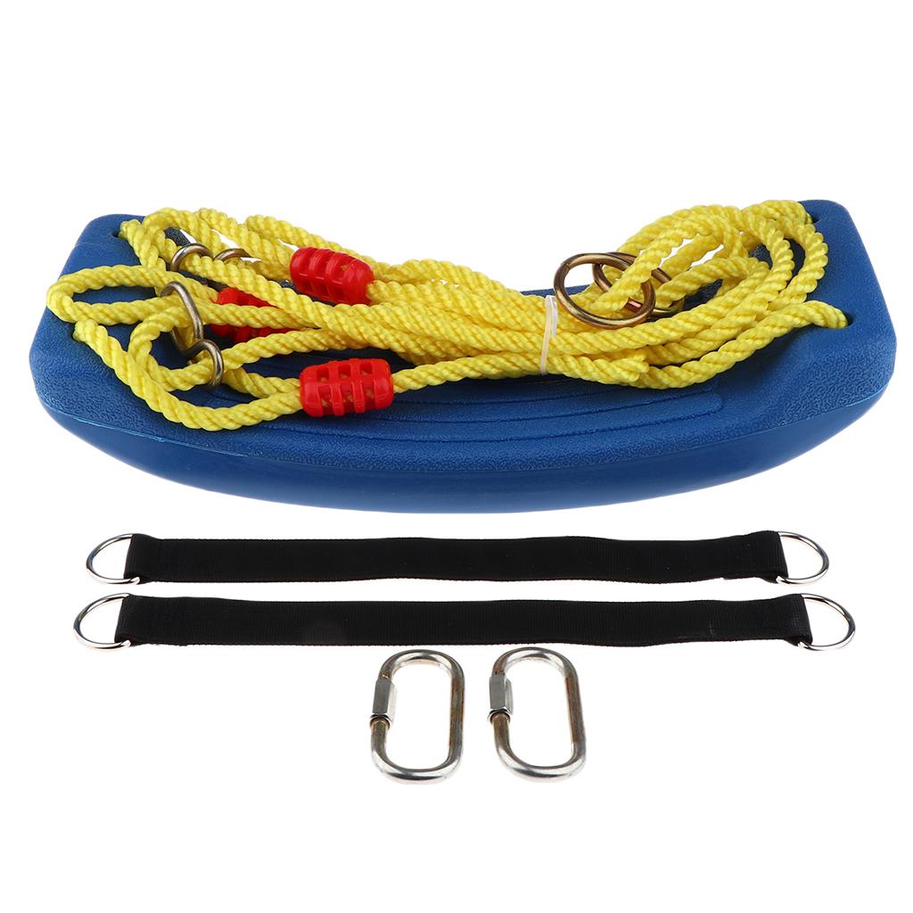 Kids Swing Seat Set with Rope Accessories indoor e outdoor Outdoor garden and park Activity Toy