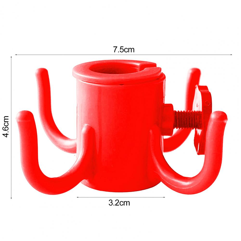 Description Picture 6 of itemStrong Parasol Hook Widely Compatible Beach Umbrella Hook Wear-resistant Space-saving Four Feet Umbrella Hook Accessory