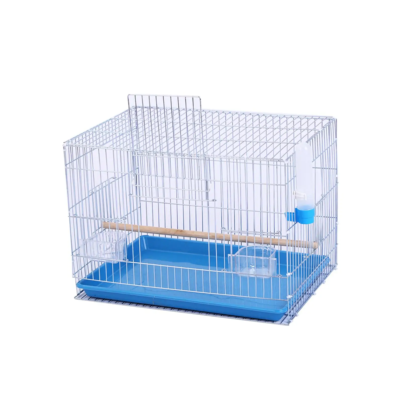 Durable Bird Cage Bird Feeder Waterer Stand Nest Stand Cage for Parrot