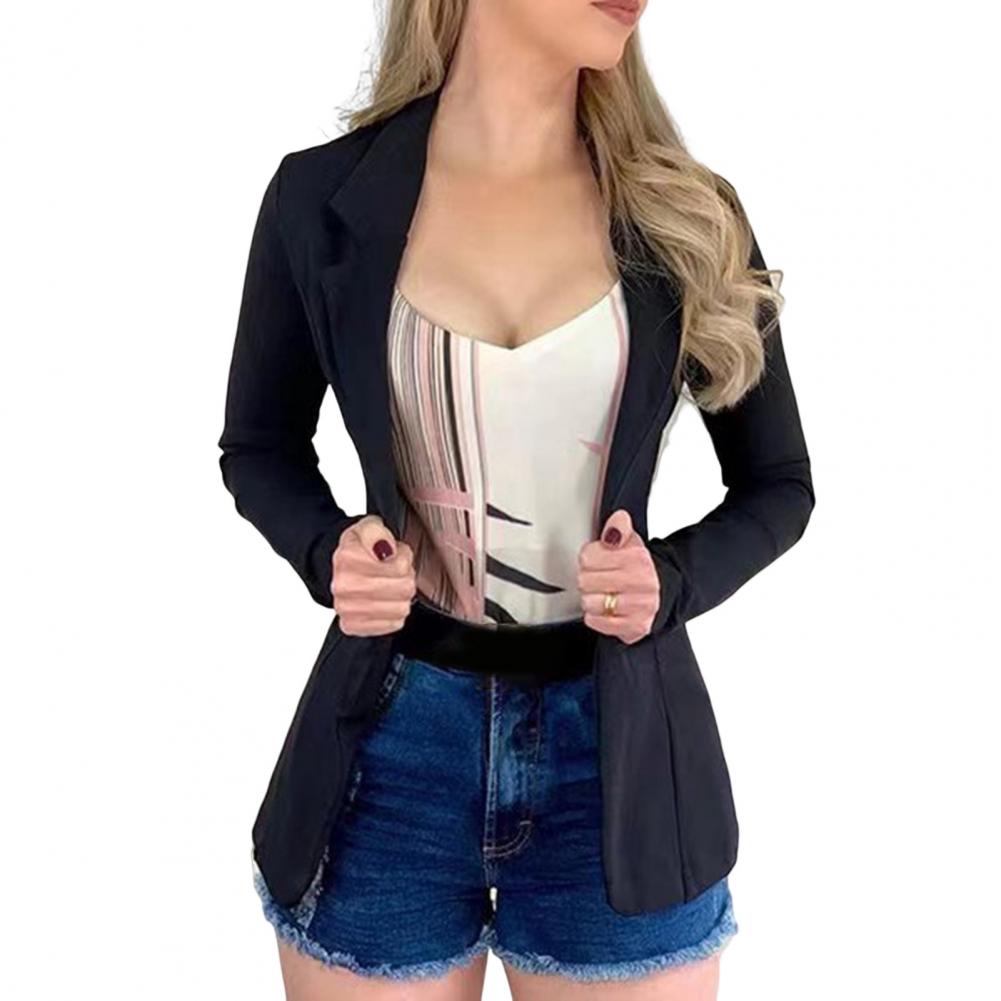 Title 3, Office Ladies Blazer Anti-Pilling Women Notched...