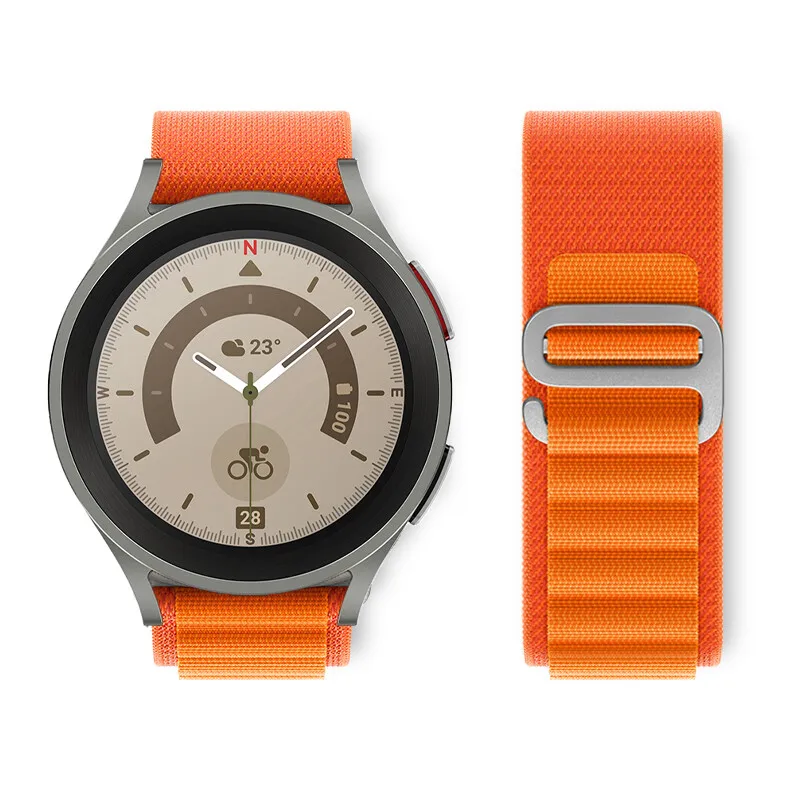 Correa Garmin Forerunner 235 Pulsera Loop Alpine Naranja