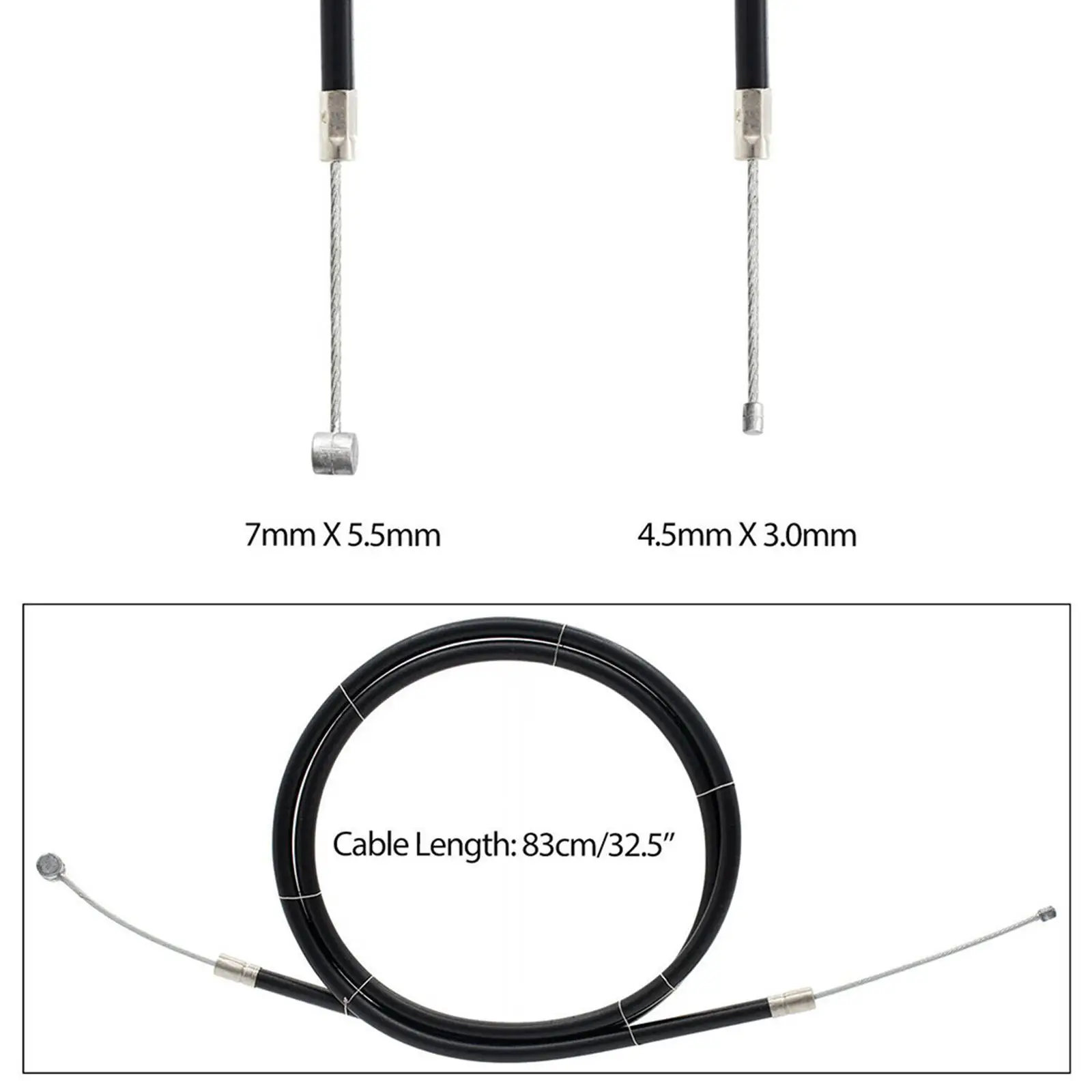 22mm Twist Throttle Cable Grip for 47cc 49cc Quad Pocket Durable