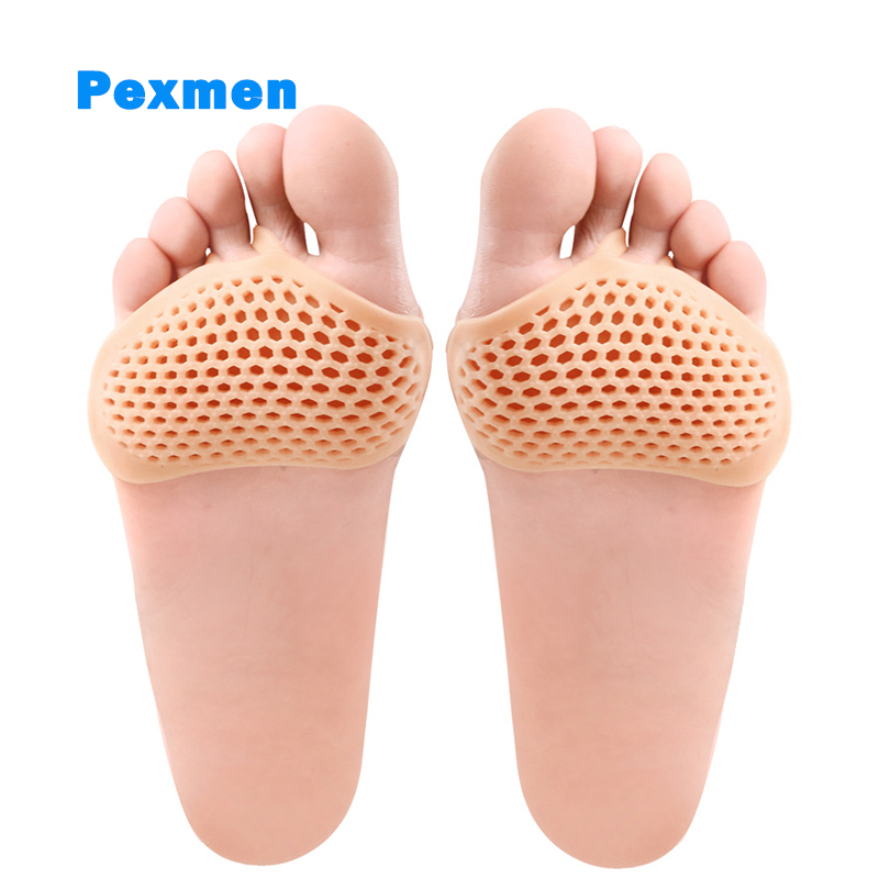 Best of Pexmen 2Pcs Metatarsal Pads Ball Of Foot Cushions For Women And Men Soft Gel Forefoot Pads Pain Relief Mortons Neuroma Callus Reviews & Tips