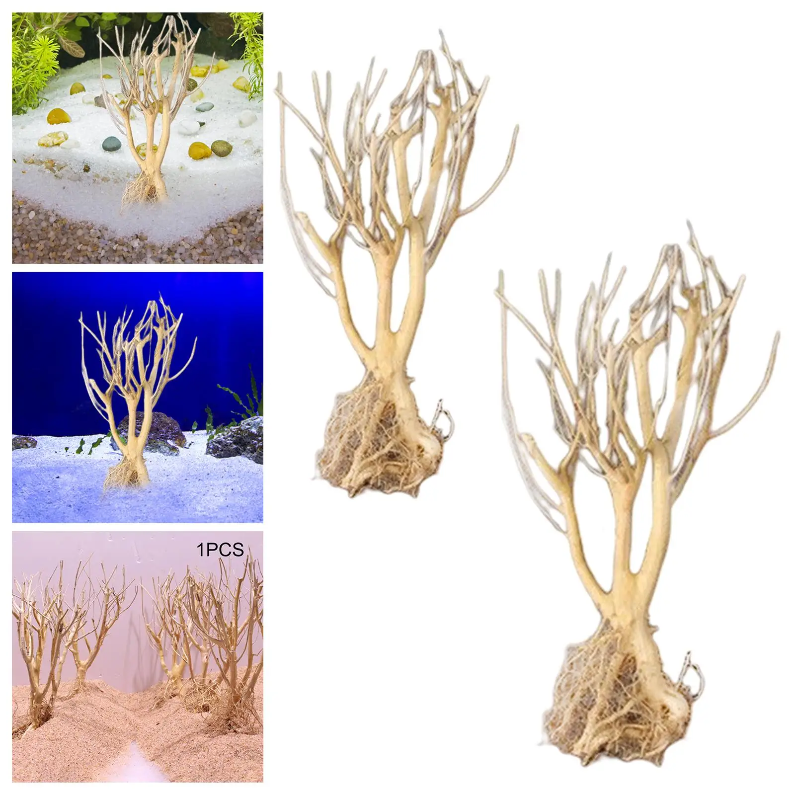 Aquarium Tree Driftwood  Tank Wood Tree Branch Freshwater Ornament