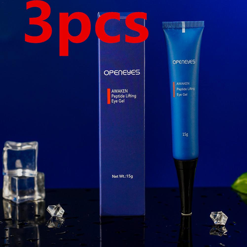 Best of 3pcs Openeyes Awaken Peptide Lifting Eye Gel Men Eye Cream Moisturizing Under Eye Cream For Dark Circles Puffiness Fine Lines Reviews & Tips