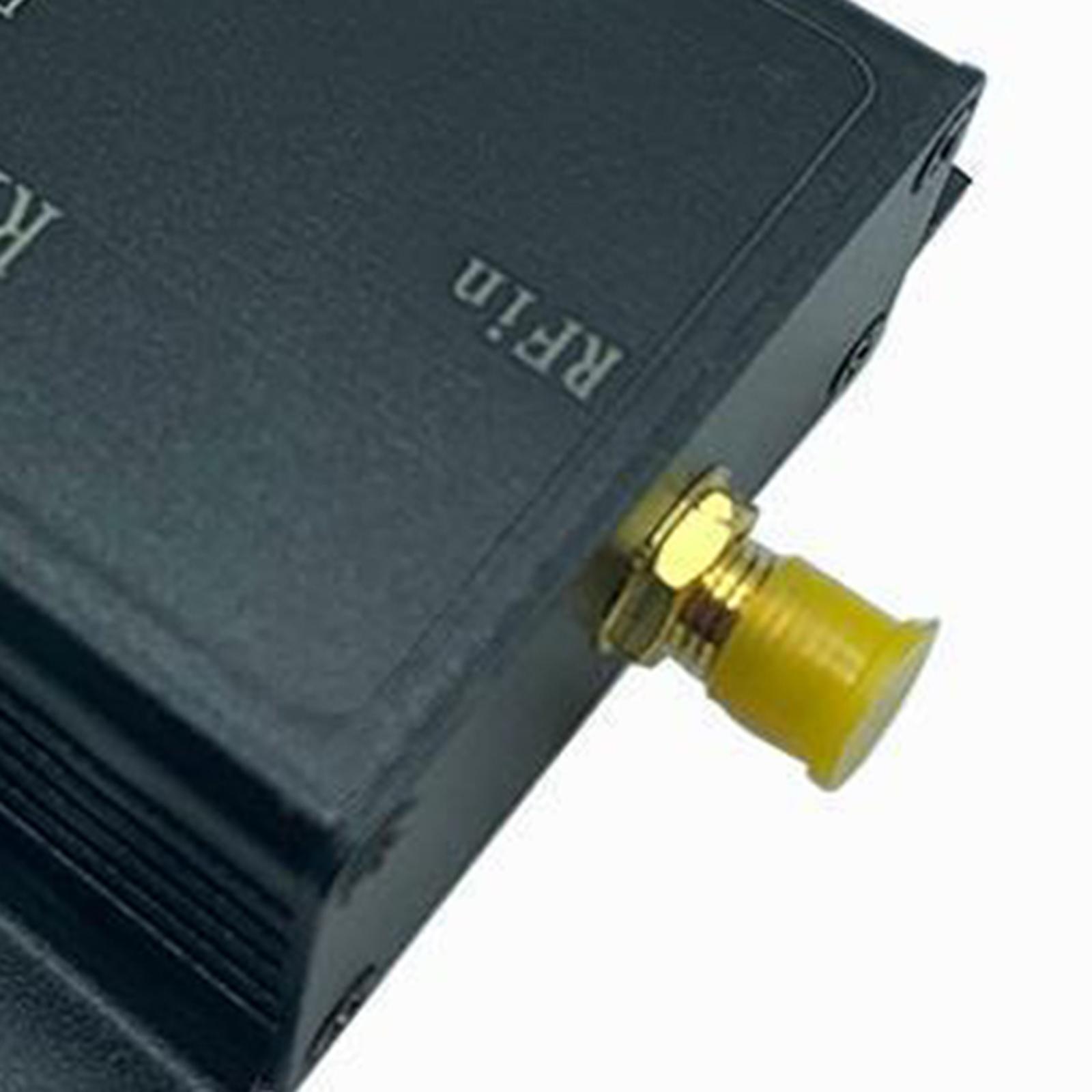 2.5W RF Power Amplifier Module Radio Frequency Power Amplifier DC15V Stable Standard SMA Black for Radio Transmission 380-450MHz