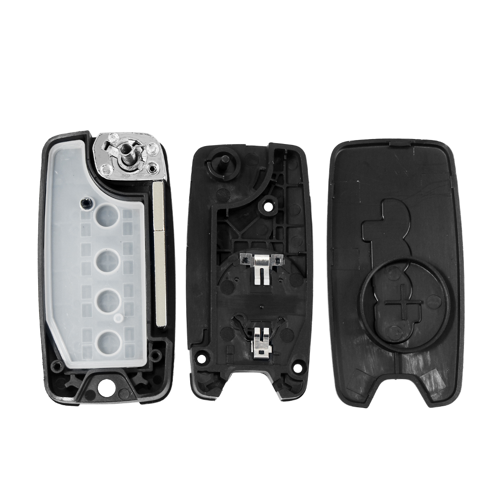 KEYYOU 2/3/4 Tasten Für Jeep Wrangler Renegade 2015-2018 Flip Remote Auto Schlüssel Fall SIP22 Klinge Ersatz gehäuse – Detail 8