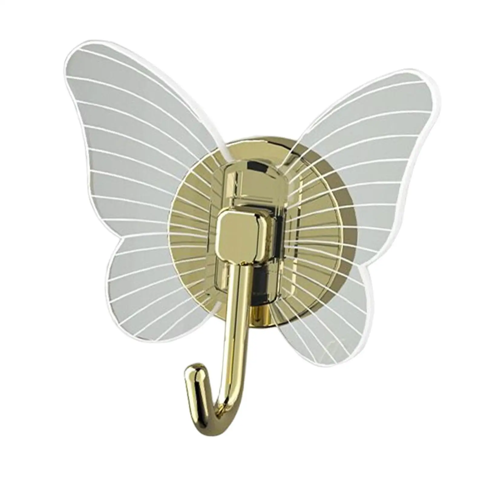 Self Adhesive Hook Butterfly Shape Hook Door Hook for Bedroom Living Room