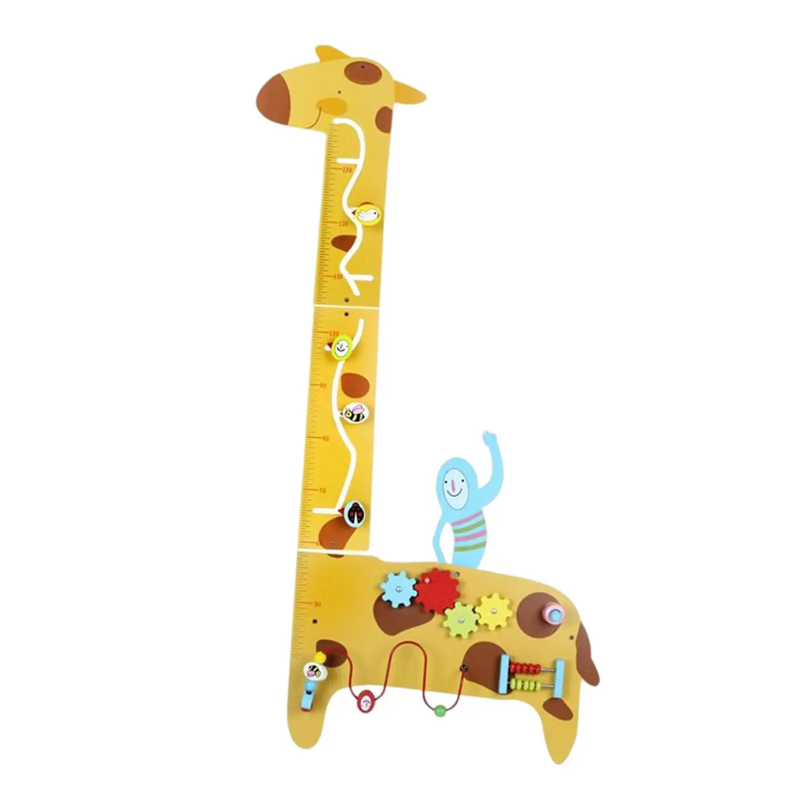 Giraffe Activity Sensory Board Fine Motor Skill Interactive Preschool Learning Activities for Toddlers Children Holiday Gifts