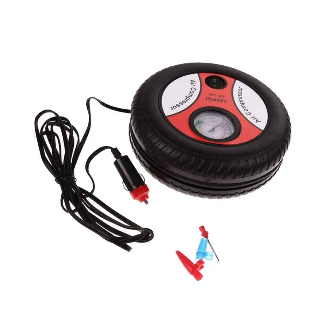 Mini Car Air Pump Compressor Tire Pump Air Compressor 260PSI With