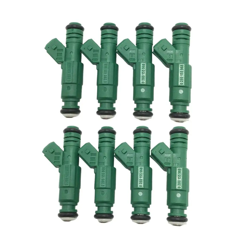 8 PCS Car Fuel Injector Nozzles 0280155968 for Bosch LT1 for Mustang 0280150558 M-9593-F302 Acceories