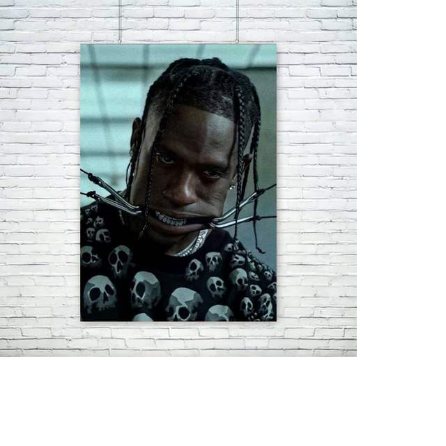 Hip Hop Singer Travis Scott Poster Exposure Canvas Painting Famous Rapper  Wall Art Pictures Hd Print Bar Room Home Decor Cuadros - Painting &  Calligraphy - AliExpress