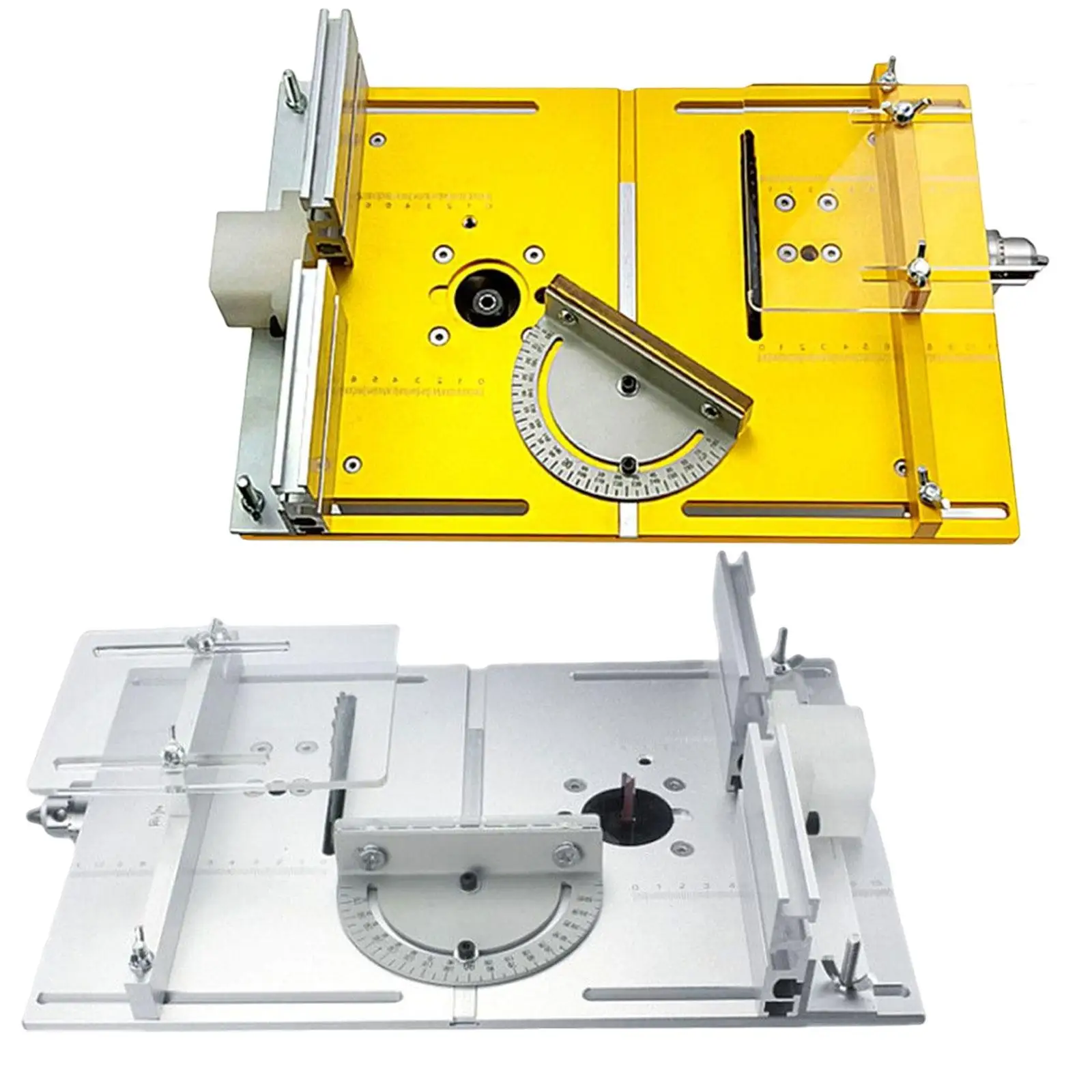 Wood Router Plate Woodworking Trimming Machine Multifunctional Aluminum Alloy