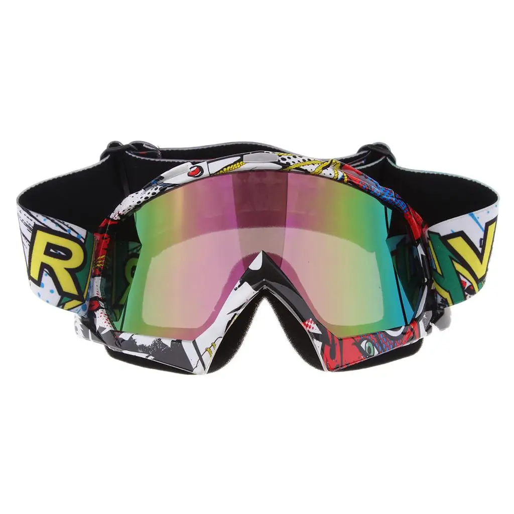 Adult Motocross Goggles for unisex adult  Bike ATV Motorcycle Ski Glasses Eyewear   Windproof