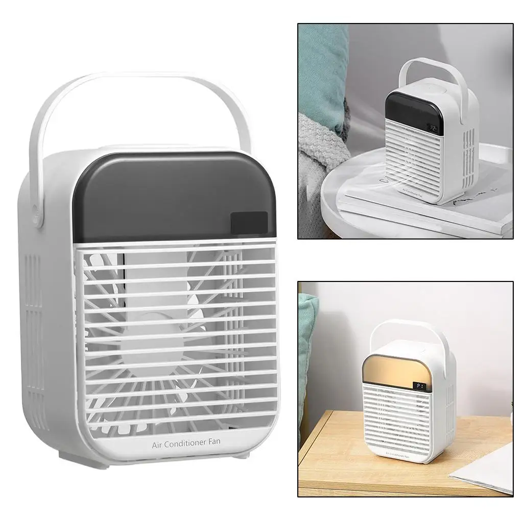 Mini Desk 200ml Air Cooler Evaporative Fan for Home Desk Office Bedroom