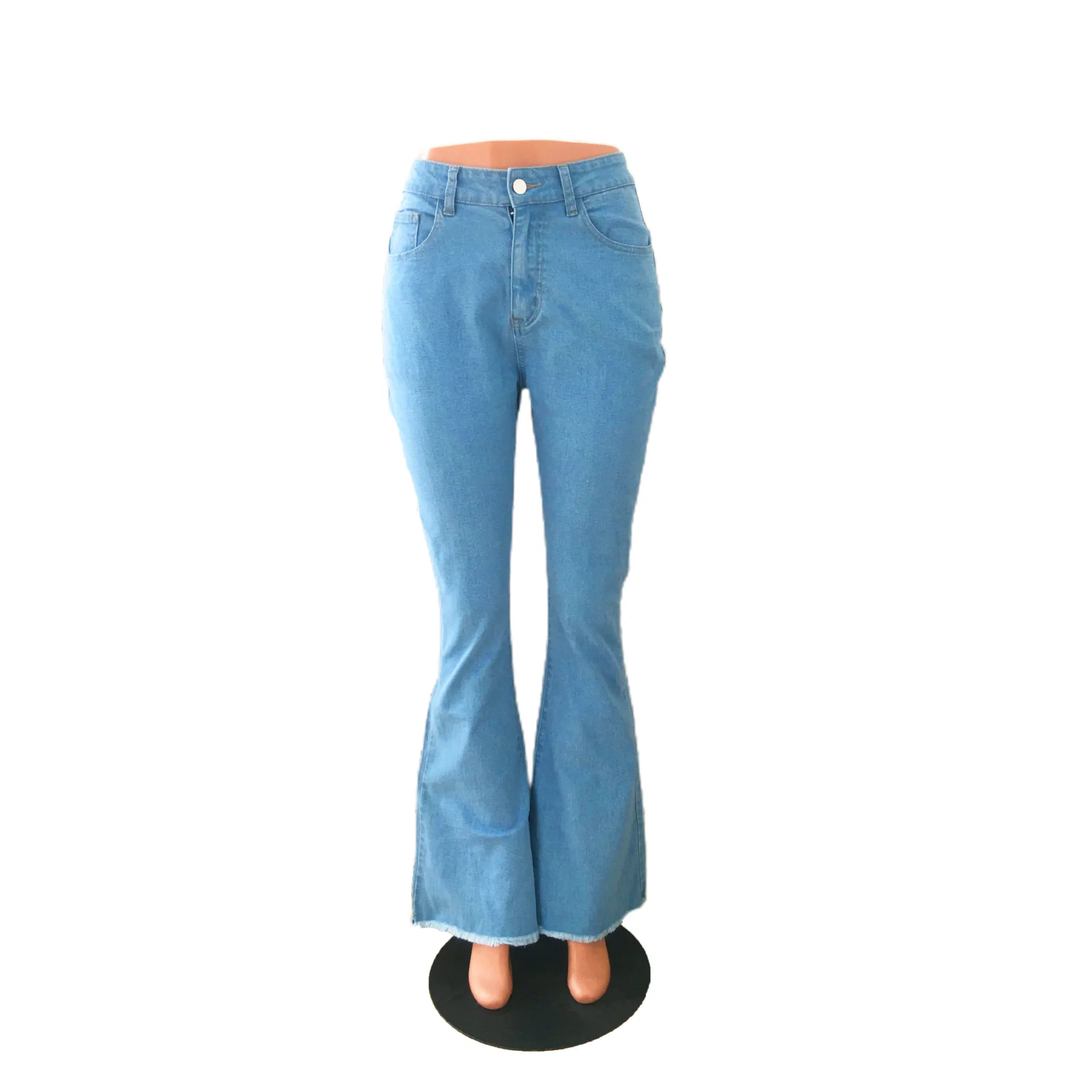 slim fit European Style High Waist Jeans Spring Summer Female Trouser Denim Woman Pants ksubi jeans