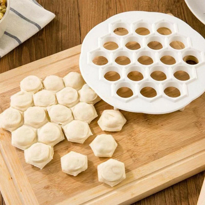 S6ad57d84d4f04e1aabe9ea70239a1baeI 19 Hole Dumpling Accelerator Dumpling Mold Kitchen Dumpling Maker Home Mold for Making Dumplings Wonton Dough Press Making Mould