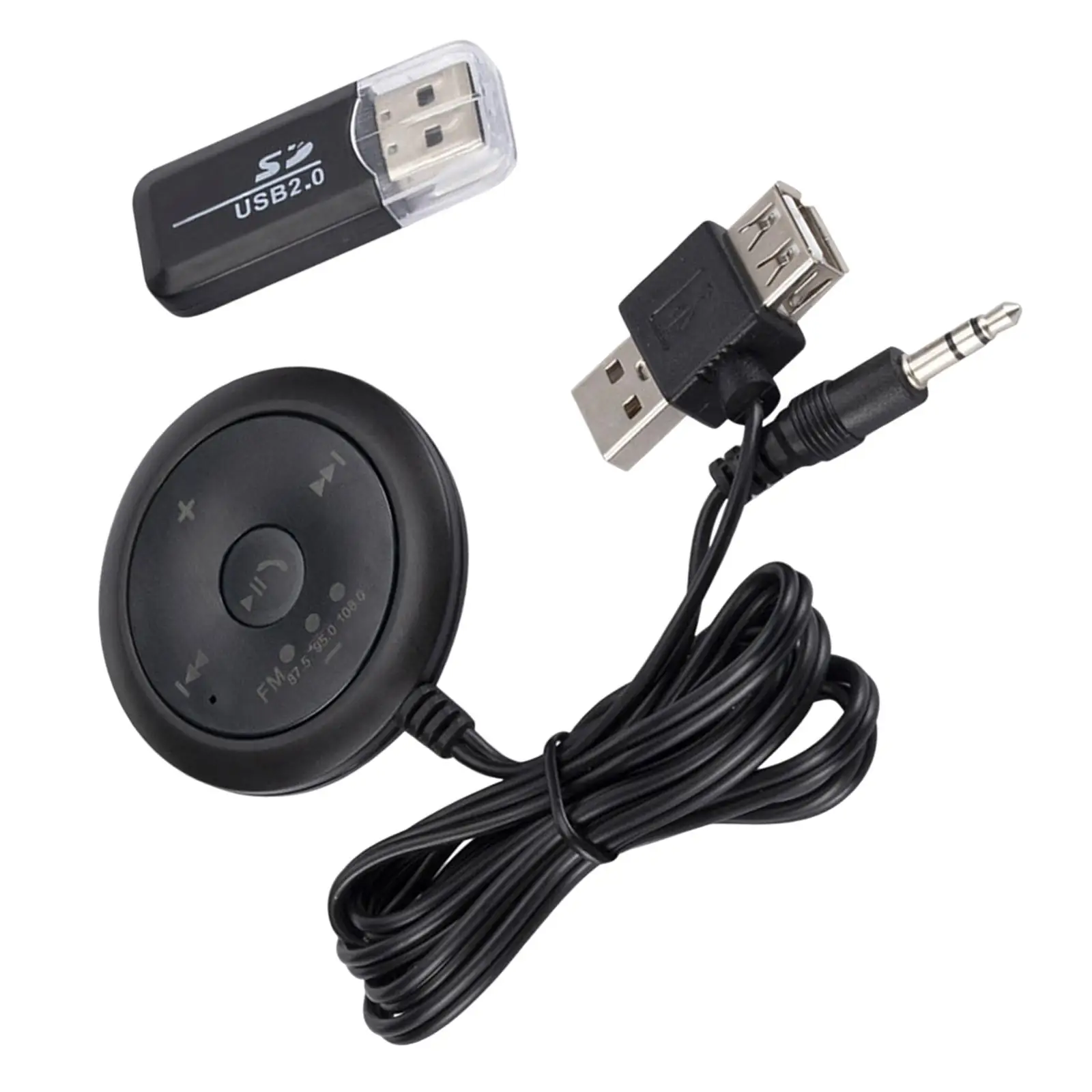 Wireless Car MP3 Player Headphones Receiver and Adapter for PC