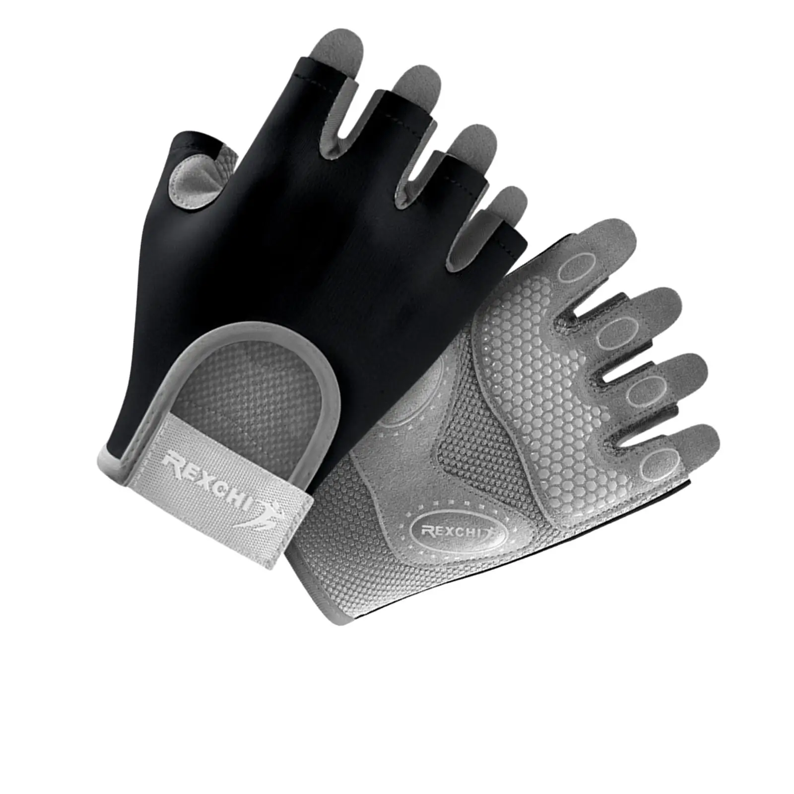 Workout Gloves Anti Shock Biking Gloves Protective Half Finger Sports Gloves