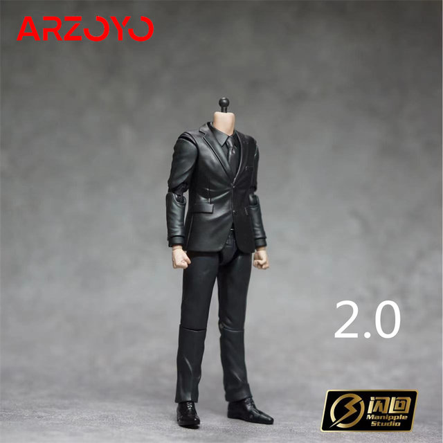 Manipple Studio 1/12 Scale Suit Body Action Figure with Hands Model Fit  1:12 Manipple Studio SHF MAFEX Head Sculpts - AliExpress