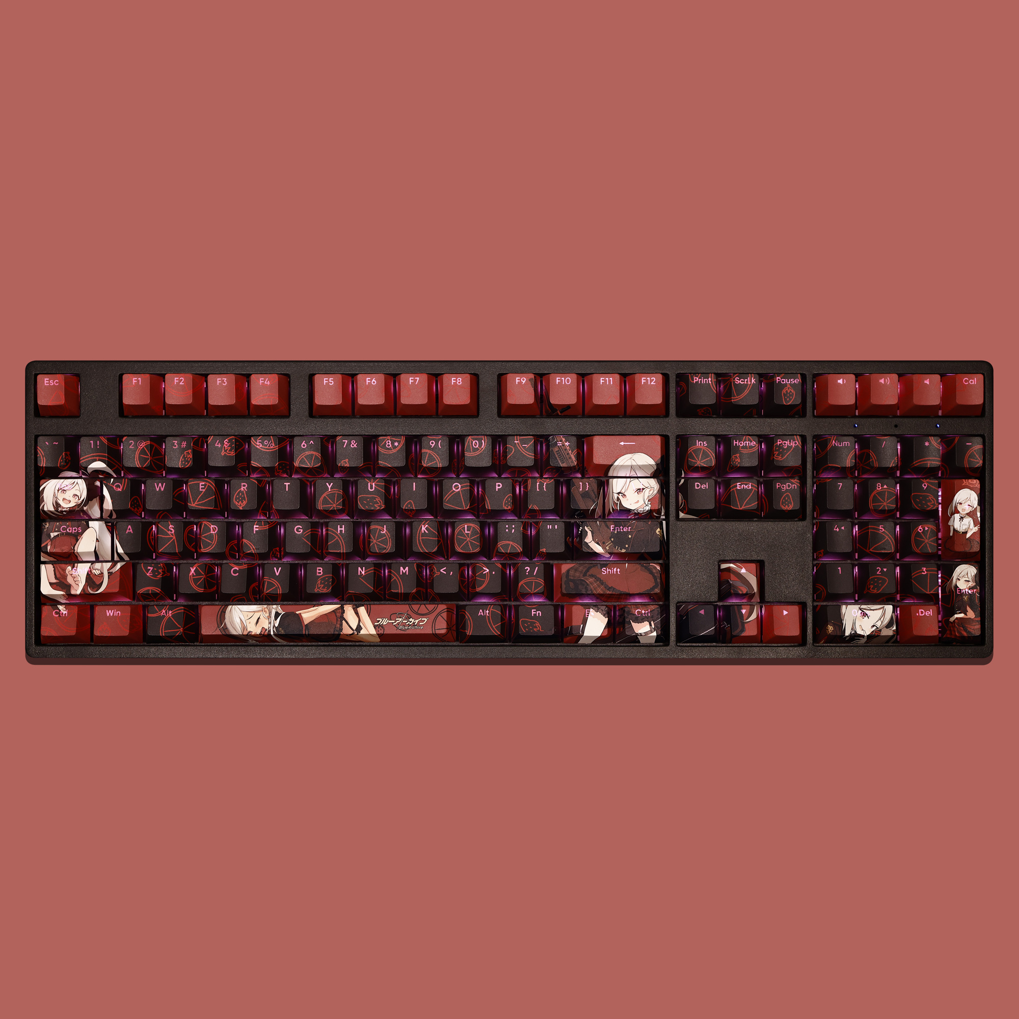 Jogos de Anime, Beauty Girl Key Caps,