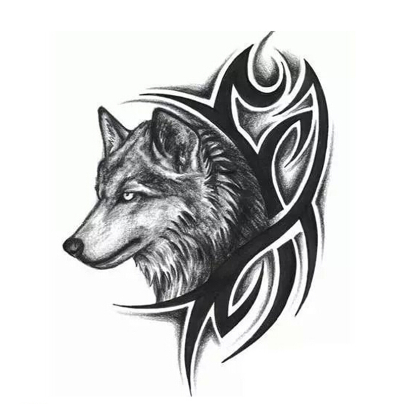 Car Sticker Creative Personality Wolf Head Car Sticker Pvc High-quality Car  Sticker Motorcycle Exterior Decoration Decalion - Car Stickers - AliExpress