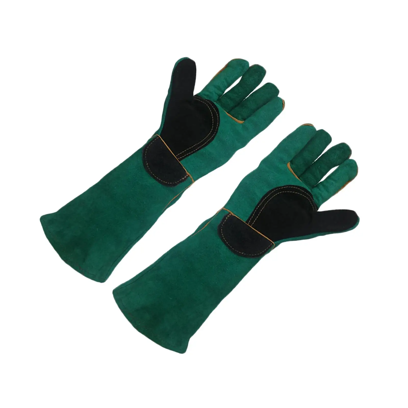 Animal Handling Gloves Reinforced Leather Pet Supplies Protective for Parrot
