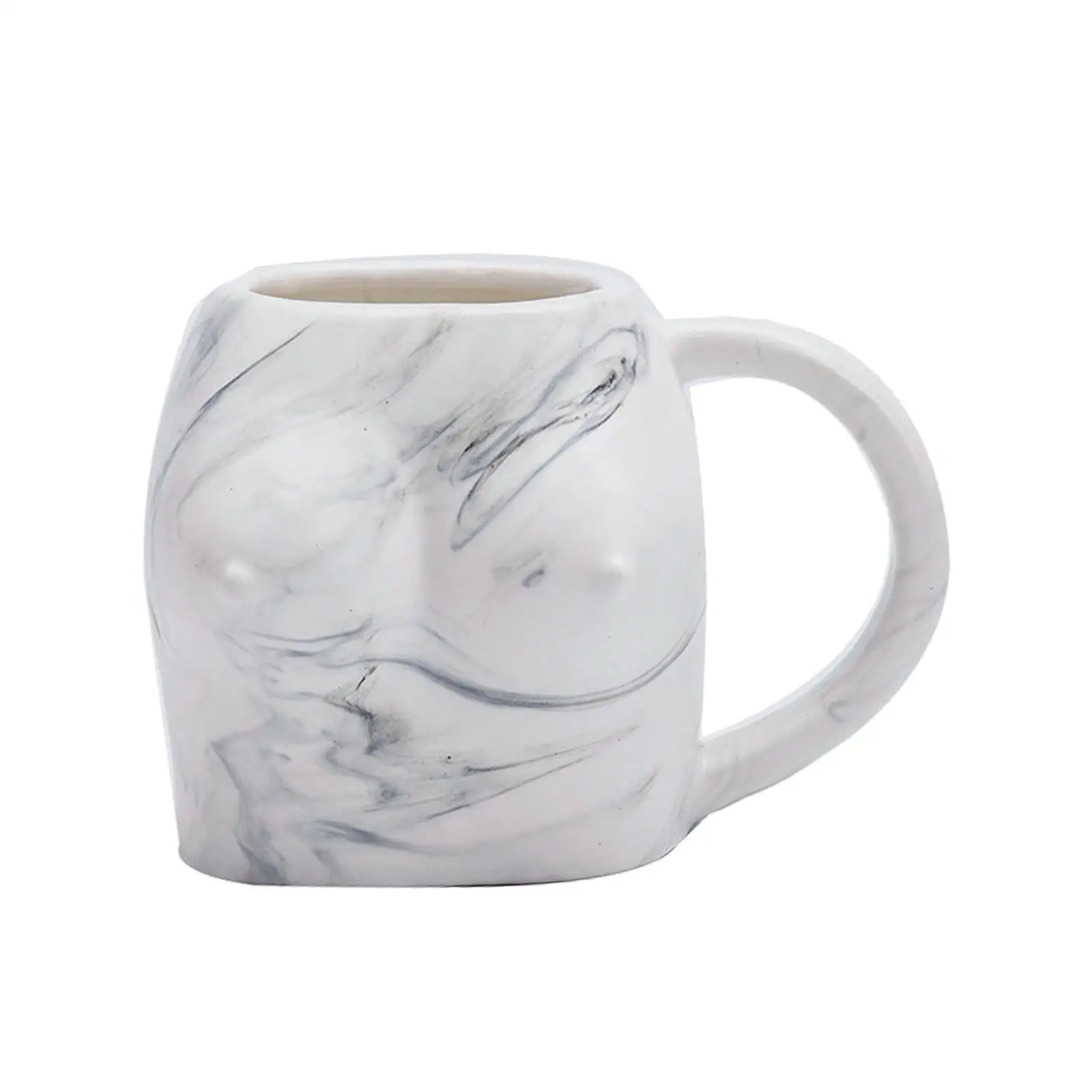 Creative Coffee Mug Household Milk Mug Ceramic Female Body Art Drinking Cup for
